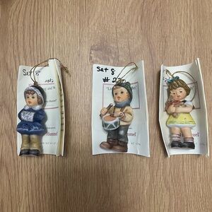 Hummel figurine ornament set